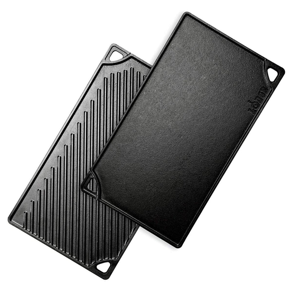 Lodge Rectangular Cast Iron Reversable Grill/Griddle The Hunter's Pantry