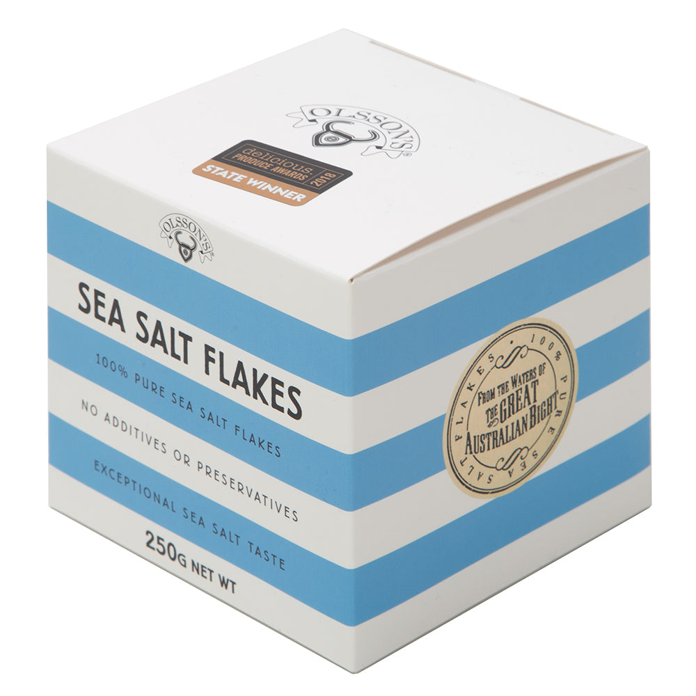 Olsson's Sea Salt Flakes 250g The Hunter's Pantry