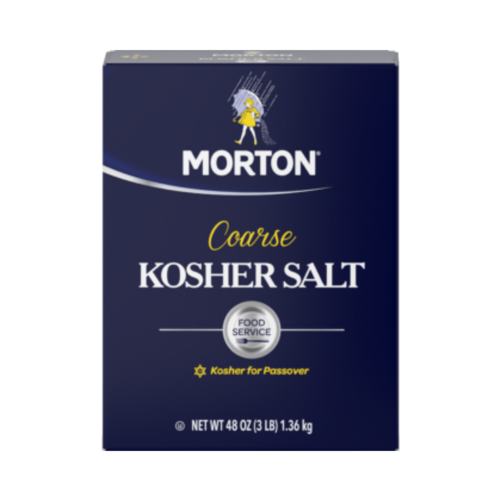 Mortons Coarse Kosher Salt 1.36kg The Hunter's Pantry