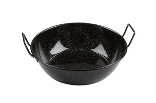 Garcima Enamel Paella Pan with 2 Side Handles 32cm