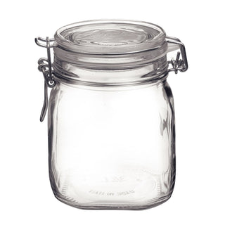 Bormioli Rocco Fido Jar with Clear Lid - 0.75L