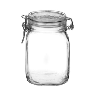 Bormioli Rocco Fido Jar with Clear Lid - 1L