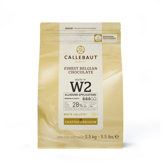 Callebaut W2 White Chocolate Callets 2.5kg