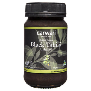 Carwari Organic Black Tahini 375g