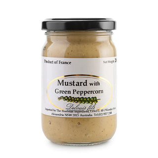 Delouis Mustard with Green Peppercorns 200g
