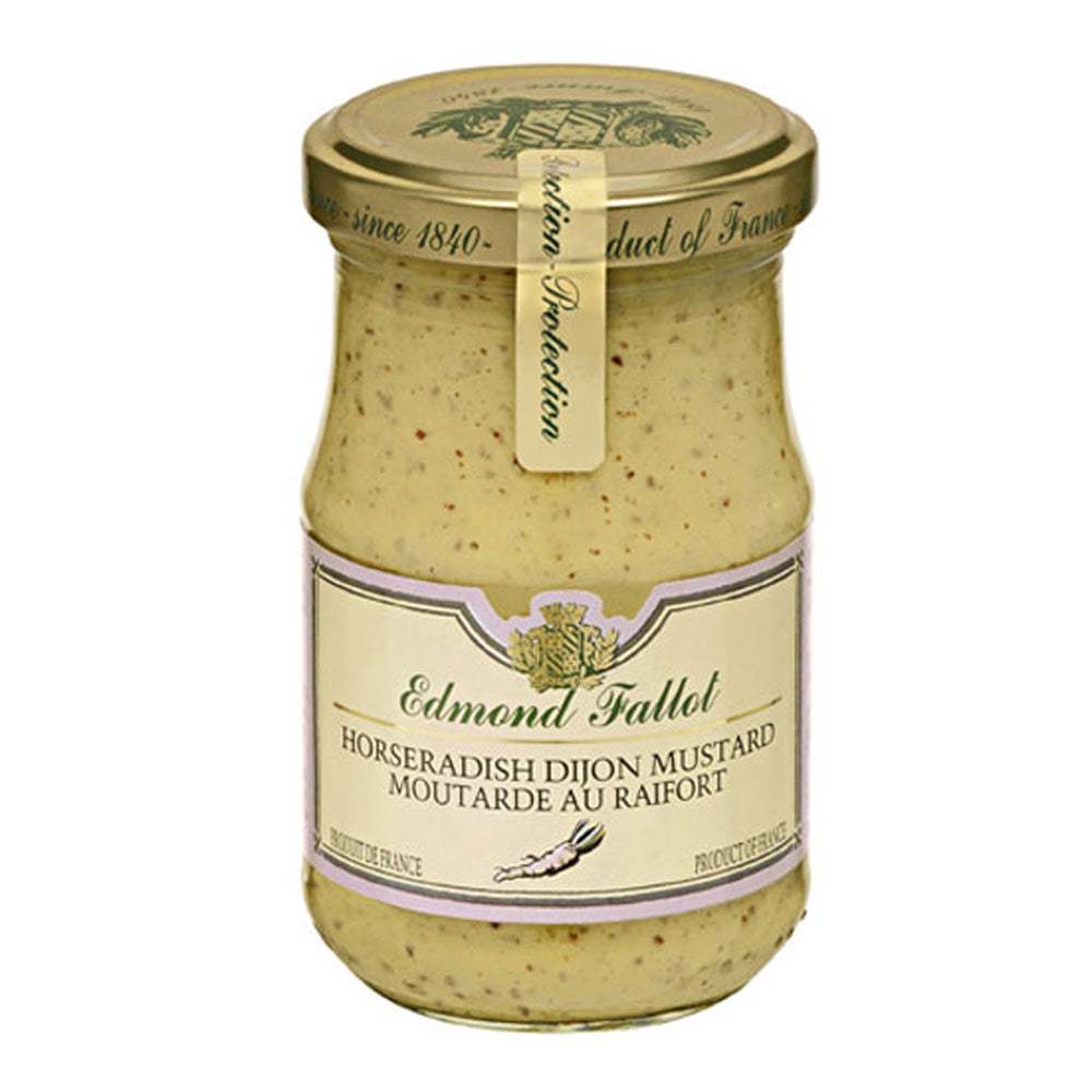 Edmond Fallot Horseradish Dijon Mustard 210g The Hunter's Pantry