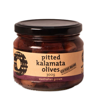 Mount Zero Organic Pitted Kalamata Olives 300g