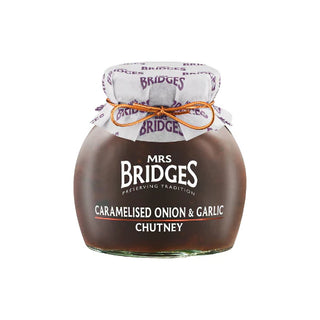 Mrs Bridges Caramelised Onion and Garlic Chutney 300g