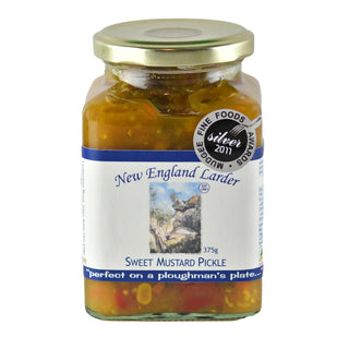New England Larder Sweet Mustard Pickle 375ml