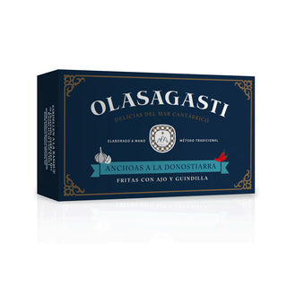 Olasagasti Anchovies with Garlic 120g