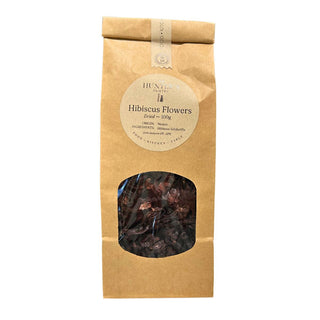The Hunter's Pantry Dried Hibiscus Flowers - 100g