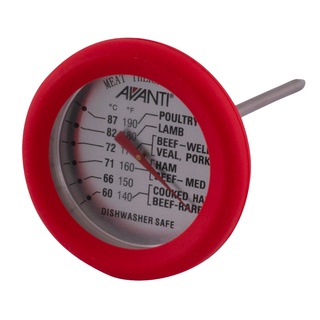 Meat Thermometer with Silicone Edge
