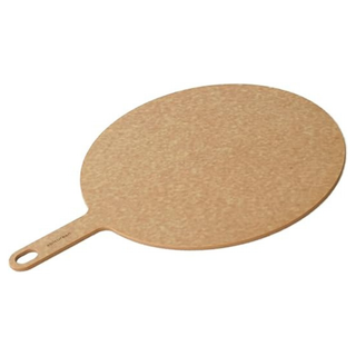 Epicurean Rnd Pizza Board With Handle Natural 20cm