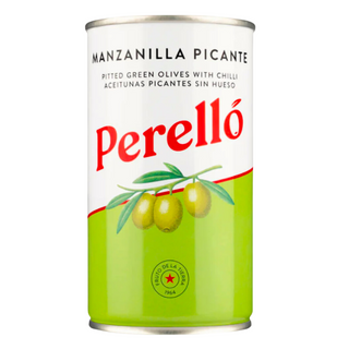 Perello Manzanilla Olives with Green Chilli 150g