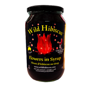 Wild Hibiscus Flowers in Syrup - 1kg