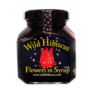 Wild Hibiscus Flowers in Syrup - 250g