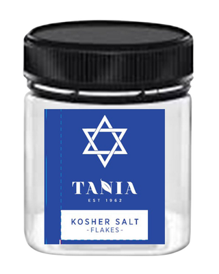 Tania Kosher Salt Flakes Jar 1.25kg
