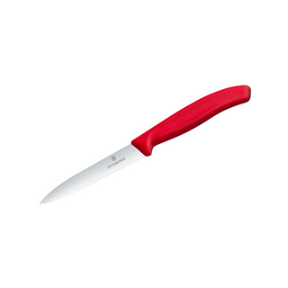 Victorinox Paring Knife - Serrated Edge 10cm - Red