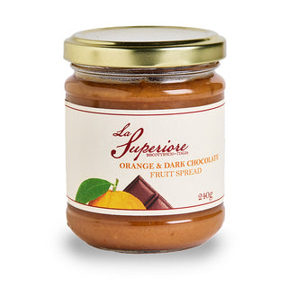 La Superiore Orange and Dark Chocolate Fruit Spread 240g