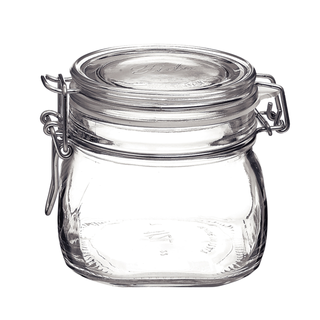 Bormioli Rocco Fido Jar with Clear Lid - 0.5L