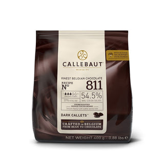 Callebaut 811 Bittersweet Dark Chocolate Callets 400g