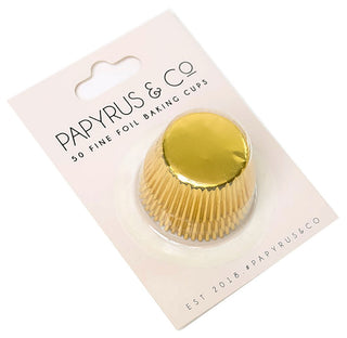Papyrus Mini Foil Baking Cups (Pack of 50)